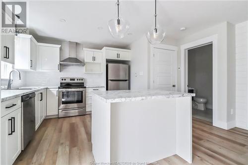 257 Falcon, Moncton, NB - Indoor Photo Showing Kitchen With Stainless Steel Kitchen With Upgraded Kitchen