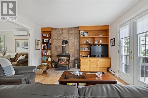 14 Tamarack Terr, Moncton, NB - Indoor Photo Showing Living Room With Fireplace