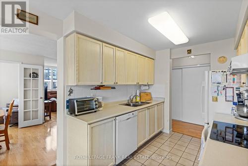 #213 -1000 The Esplanade  N, Pickering, ON - Indoor Photo Showing Kitchen With Double Sink