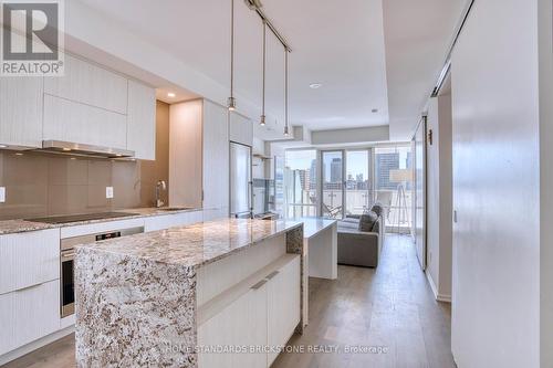 #1306 -1 Bloor St E, Toronto, ON - Indoor Photo Showing Kitchen With Upgraded Kitchen