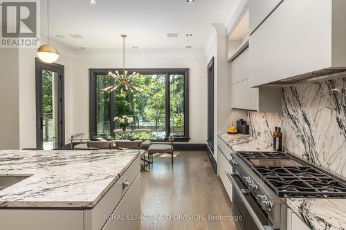 211 Glencairn Ave, Toronto, ON - Indoor Photo Showing Kitchen With Upgraded Kitchen