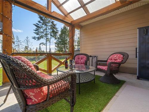 1455 Cimarron Crt, Parksville, BC - Outdoor With Deck Patio Veranda With Exterior