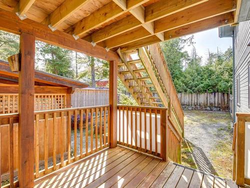 1865 St. Jacques Blvd, Ucluelet, BC - Outdoor With Deck Patio Veranda With Exterior