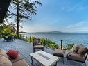 1380 Reef Rd, Nanoose Bay, BC  - Outdoor With Body Of Water With Deck Patio Veranda 