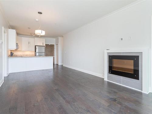 113-1145 Sikorsky Rd, Langford, BC - Indoor With Fireplace