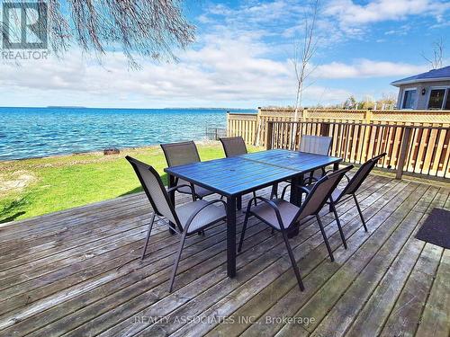 1737 Cedar Grove Ave, Innisfil, ON - Outdoor With Body Of Water With Deck Patio Veranda