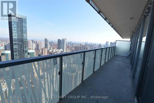 3401 - 50 Charles Street E, Toronto, ON - Outdoor With Balcony With View