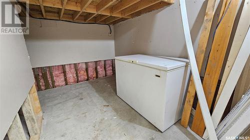 214 Braun Street, Waldeck, SK - Indoor Photo Showing Basement