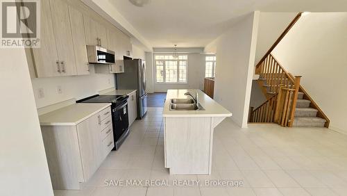 59 Selfridge Way, Whitby, ON - Indoor Photo Showing Kitchen With Double Sink