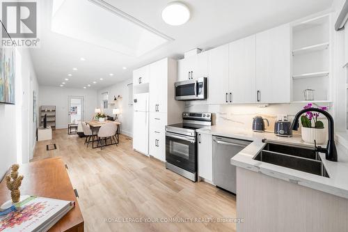 70 Fifth St, Toronto, ON - Indoor Photo Showing Kitchen With Double Sink