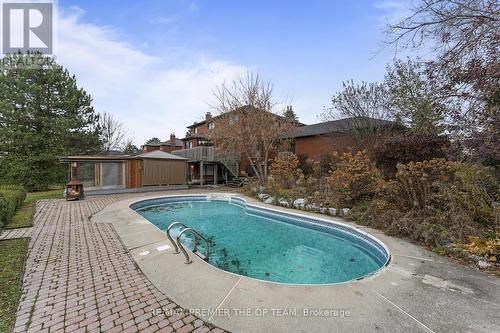 11 Ward Ave, East Gwillimbury, ON - Outdoor With In Ground Pool With Backyard