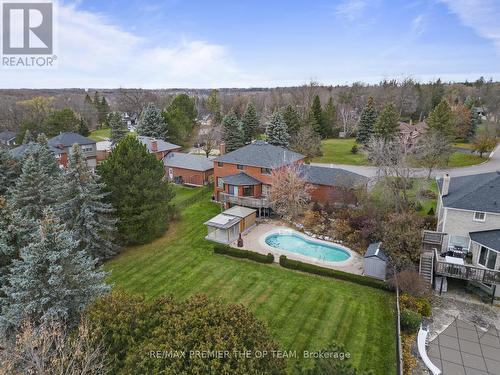 11 Ward Avenue, East Gwillimbury, ON - Outdoor With In Ground Pool With Deck Patio Veranda