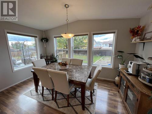 5615 Angus Court, Fort Nelson, BC - Indoor Photo Showing Dining Room