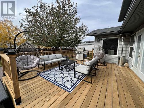 5615 Angus Court, Fort Nelson, BC - Outdoor With Deck Patio Veranda With Exterior