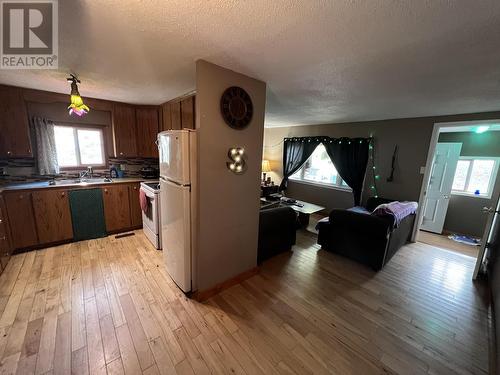 5251 42 Street, Fort Nelson, BC - Indoor Photo Showing Kitchen With Double Sink