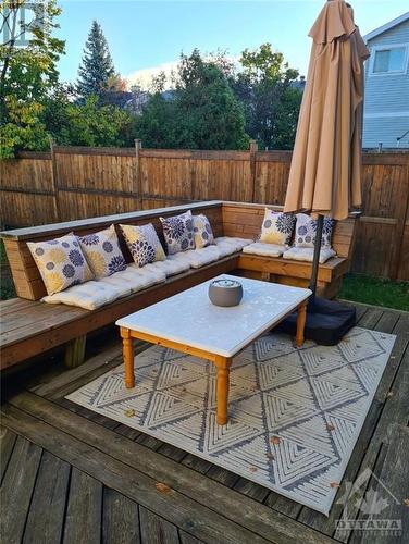 Summer Backyard - 1043 Karsh Drive, Ottawa, ON - Outdoor With Deck Patio Veranda