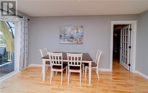 20 Knowlton Crescent, Oromocto, NB - Indoor Photo Showing Dining Room