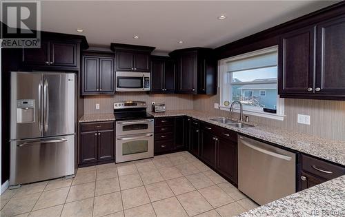 20 Knowlton Crescent, Oromocto, NB - Indoor Photo Showing Kitchen With Double Sink