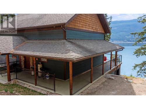 6432 Sunnybrae Canoe Point Road Unit# 6, Tappen, BC - Outdoor With Body Of Water With Deck Patio Veranda