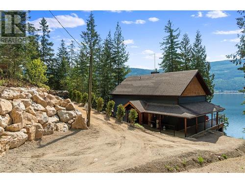 6432 Sunnybrae Canoe Point Road Unit# 6, Tappen, BC - Outdoor With Body Of Water With Deck Patio Veranda