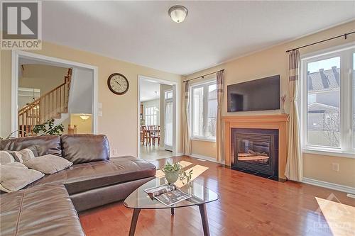 2774 Grand Vista Circle, Ottawa, ON - Indoor Photo Showing Living Room With Fireplace