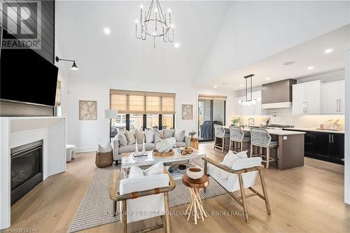 4100 Winterberry Drive, London, ON - Indoor Photo Showing Living Room With Fireplace