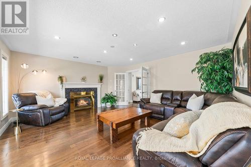 54 Parkside Rd, Belleville, ON - Indoor Photo Showing Living Room With Fireplace