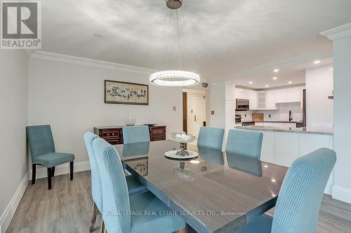 #1013 -1400 Dixie Rd W, Mississauga, ON - Indoor Photo Showing Dining Room