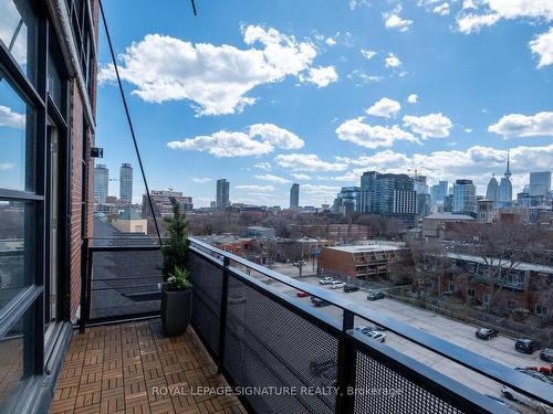 609-90 Sumach St, Toronto, ON - Outdoor With Balcony With View