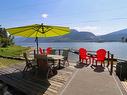 6138 Lakeview Road, Chase, BC  - Outdoor With Body Of Water With Deck Patio Veranda With View 