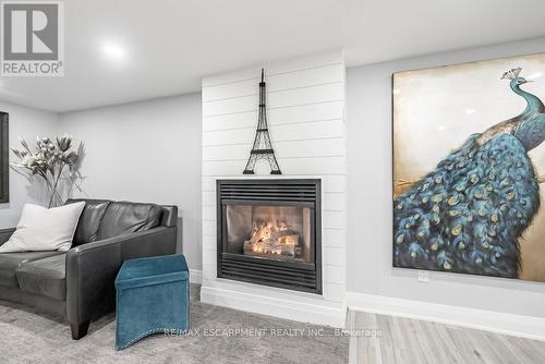 251 Cloverdale Ave, Hamilton, ON - Indoor Photo Showing Other Room With Fireplace