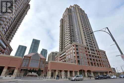 #708 -4090 Living Arts Dr, Mississauga, ON - Outdoor With Balcony With Facade