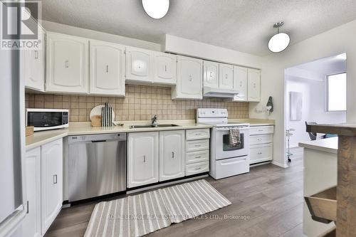 1706 - 375 King Street N, Waterloo, ON - Indoor Photo Showing Kitchen With Double Sink