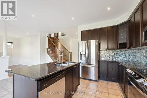 206 Bons Ave, Clarington, ON - Indoor Photo Showing Kitchen With Stainless Steel Kitchen With Double Sink With Upgraded Kitchen