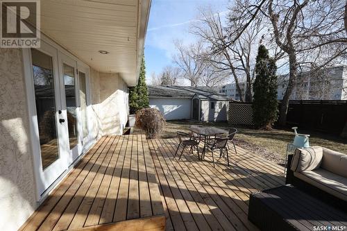 99 Arlington Street, Regina, SK - Outdoor With Deck Patio Veranda With Exterior