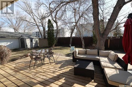 99 Arlington Street, Regina, SK - Outdoor With Deck Patio Veranda