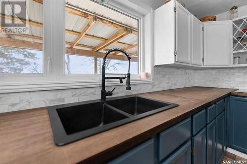 Ross Acreage, Moose Jaw Rm No. 161, SK - Indoor Photo Showing Kitchen With Double Sink