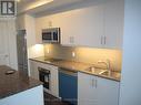 #1107 -1 The Esplanade, Toronto, ON  - Indoor Photo Showing Kitchen With Double Sink 