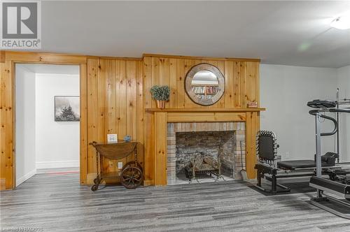 5 Cobourg Street Unit# 200, Goderich, ON - Indoor With Fireplace