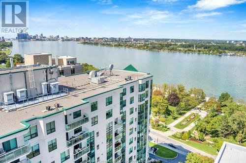 4789 Riverside Drive East Unit# 903, Windsor, ON - Outdoor With Body Of Water With View