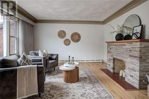 82 Hyland Drive, Sudbury, ON - Indoor With Fireplace