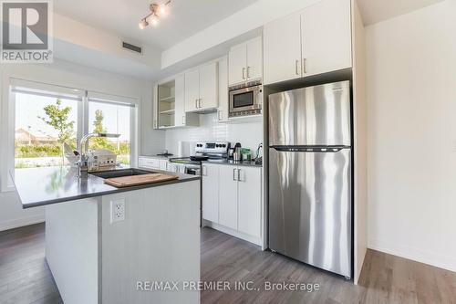 116 - 155 Downsview Park Boulevard, Toronto (Downsview-Roding-Cfb), ON - Indoor Photo Showing Kitchen With Upgraded Kitchen