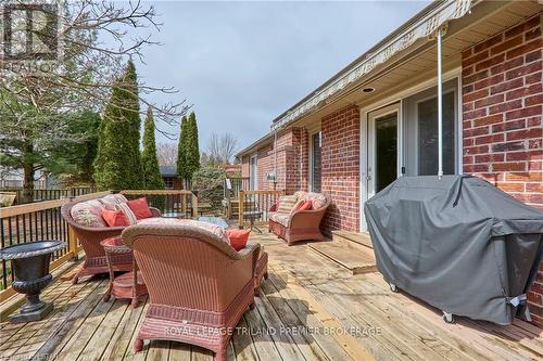 107 Elizabeth St, Middlesex Centre, ON - Outdoor With Deck Patio Veranda With Exterior