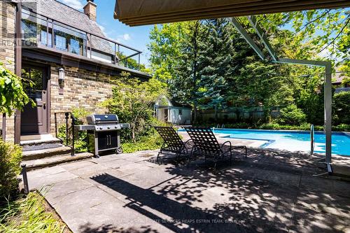 23 Dewbourne Ave, Toronto, ON - Outdoor With In Ground Pool