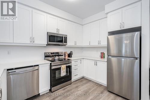 #108 -461 Blackburn Dr, Brantford, ON - Indoor Photo Showing Kitchen With Stainless Steel Kitchen