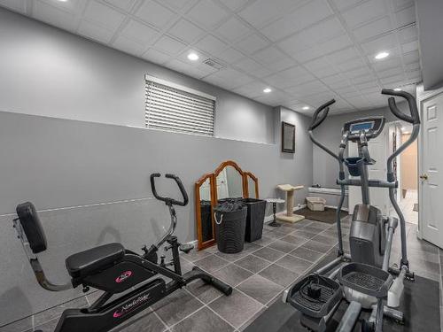 1301 Western Ave, Ashcroft, BC - Indoor Photo Showing Gym Room