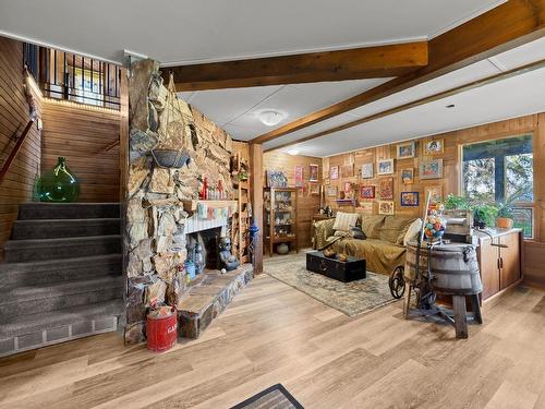 4382 Karindale Road, Kamloops, BC - Indoor Photo Showing Other Room With Fireplace