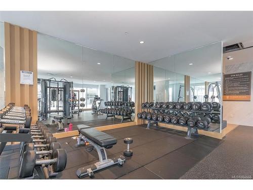 1108-777 Herald St, Victoria, BC - Indoor Photo Showing Gym Room