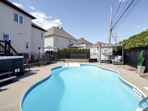 Pool - 443 Rue Des Monts-Valin, Repentigny (Repentigny), QC - Outdoor With In Ground Pool With Backyard With Exterior