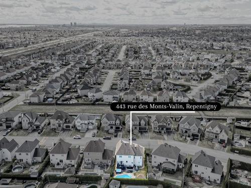 Aerial photo - 443 Rue Des Monts-Valin, Repentigny (Repentigny), QC -  With View
